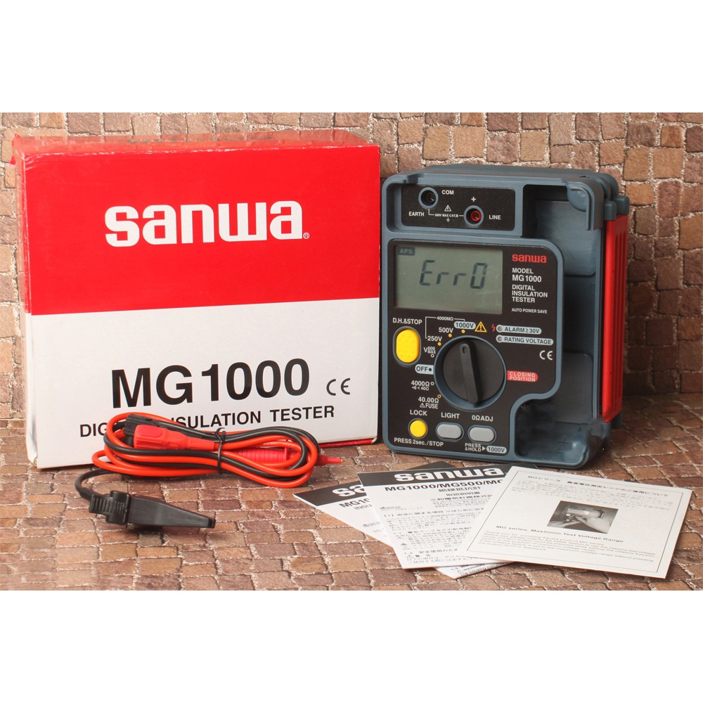 Sanwa MG1000 Insulation Tester Lazada Singapore