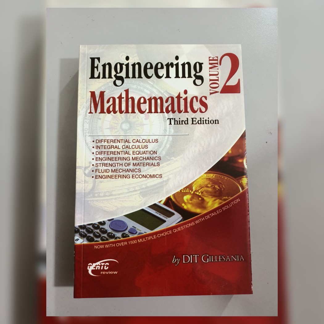 Engineering Mathematics Volume 2 By Gillesania Lazada PH