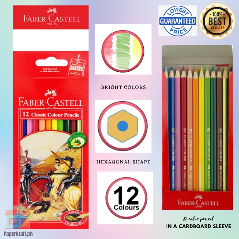 Cod Faber Castell Classic Color Pencil Colors Long Lazada Ph