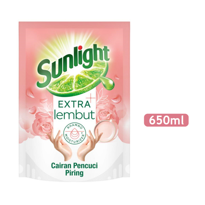 Sunlight Extra Lembut 650ml Free Botol Cantik Lazada Indonesia