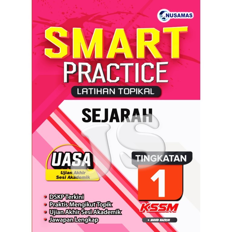 SMART PRACTICE LATIHAN TOPIKAL TINGKATAN 1 UASA KSSM 2024 NUSAMAS