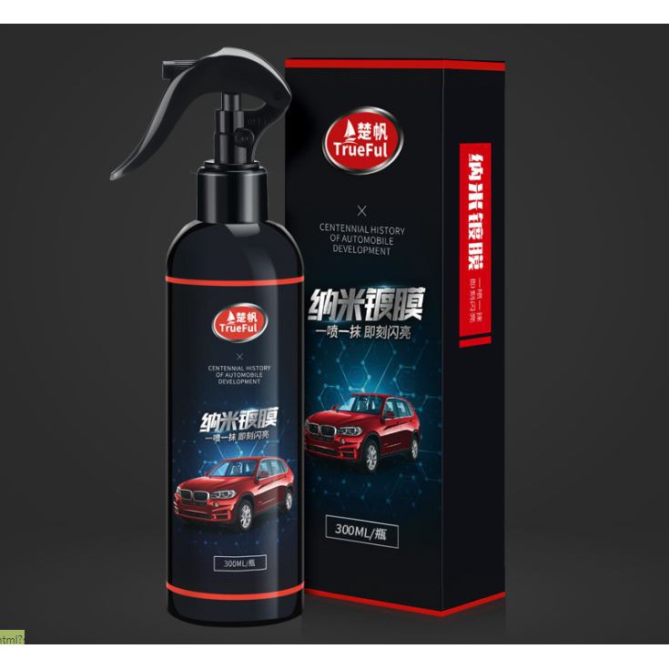 Nano Coat Super Ceramic Car Coating Spray Paint Crystal Nano Nanotech