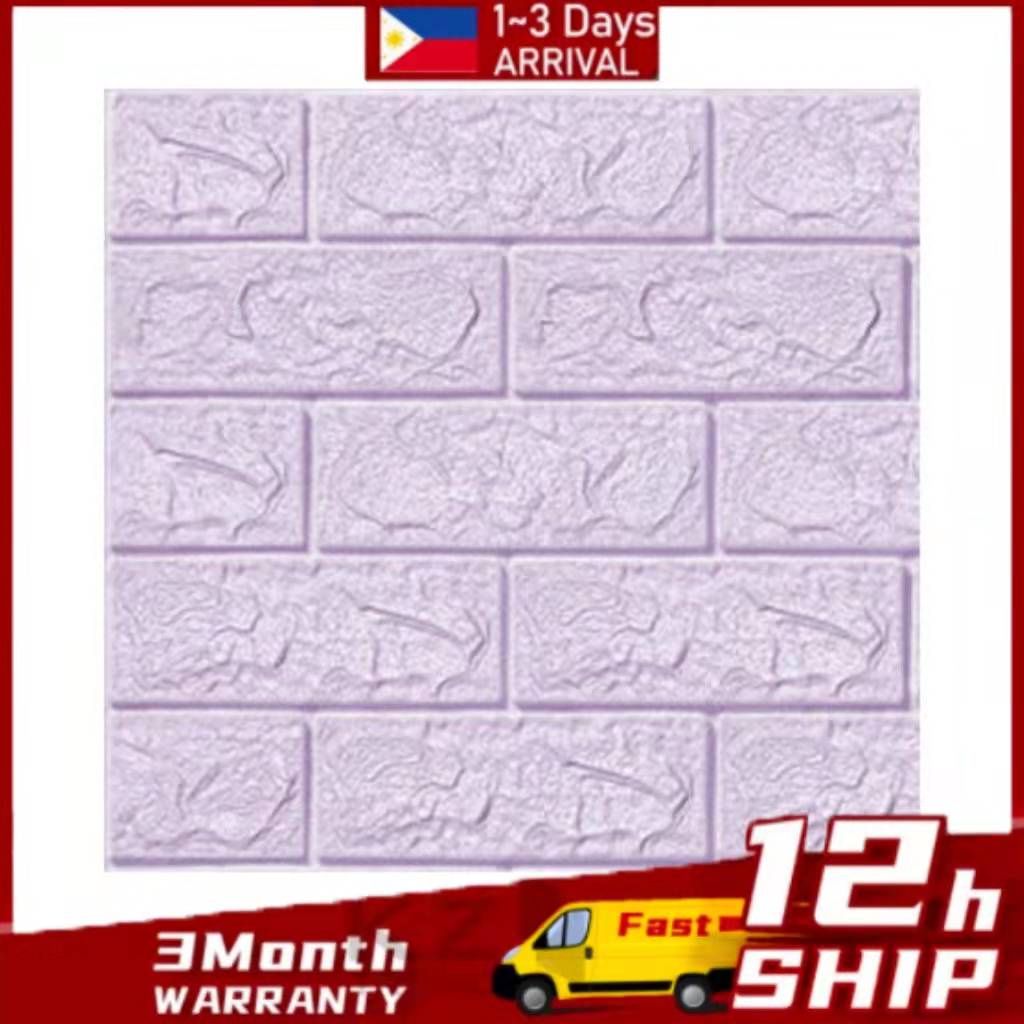 Kh Big Sale X Cm Wallpaper Brick D Wall Sticker Foam Self Adhesive