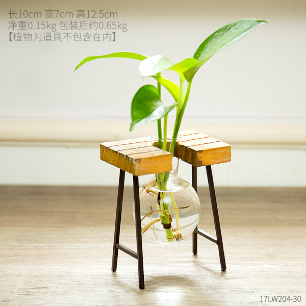 Creative glass vase