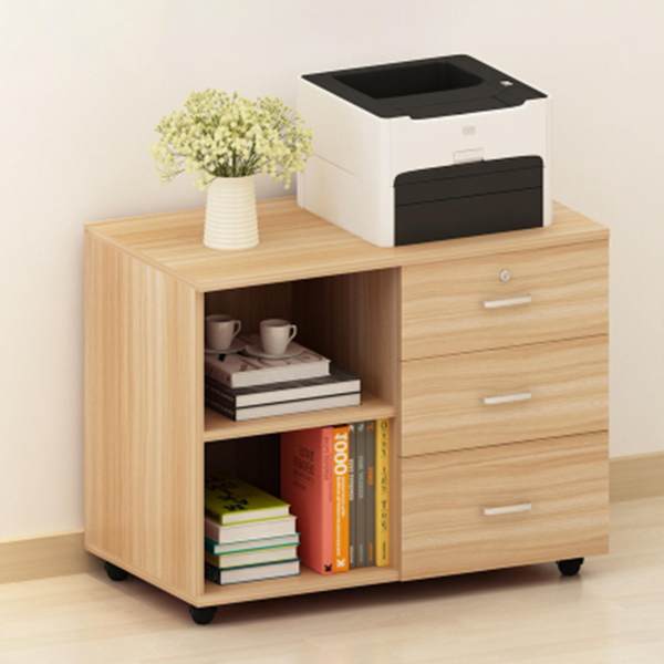 Lowell Bedside / Office Movable Cabinet With Keylock Extended ( Free Installation )