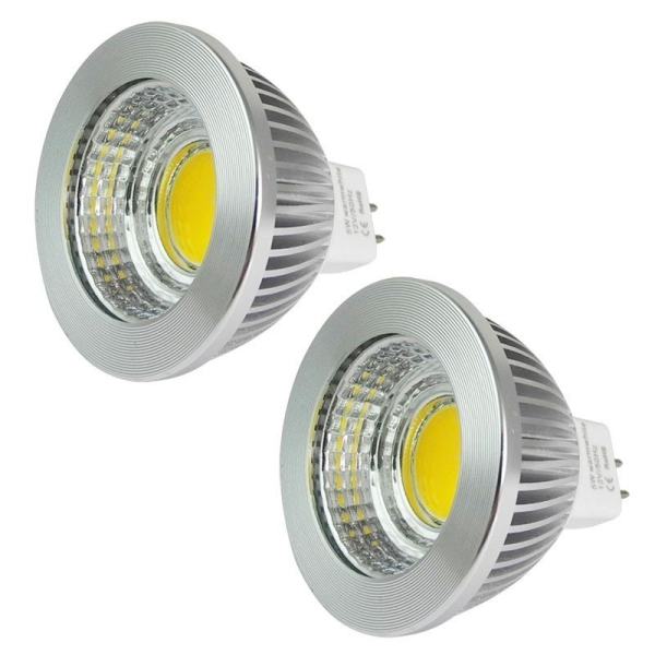MENGS® 2Pcs MR16 5W LED Spotlight 1x 5W COB LEDs LED Bulb In Warm White Energy-Saving Lamp