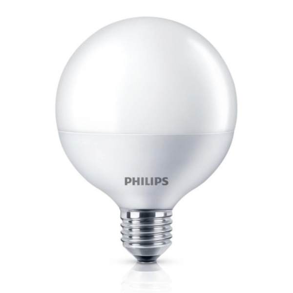 (2 Packs) Philips LED Globe 9.5W (70W equivalent) G93 E27 Warm White