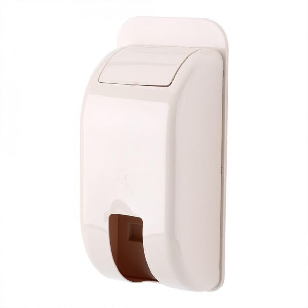 Duoqiao Plastic Bag Storage Box Garbage Bag Organizer Dispenser Wall-mounted Beige - intl(Beige)