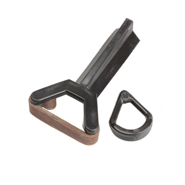 S & F Snooker Billiard Plastic Pool Cue Tip Clamp for Tip Glue on Fastener Repair (Brown)