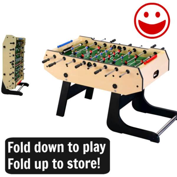 Foldable 4ft Foosball Soccer Table For Home & Office