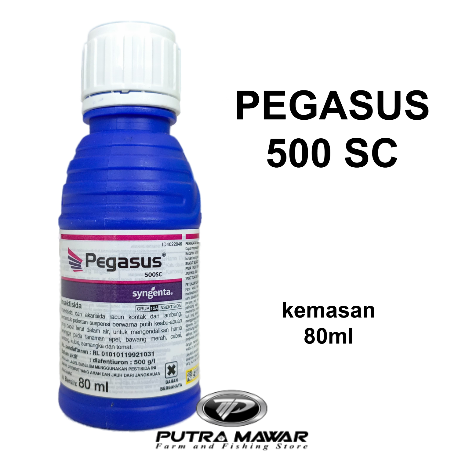 Insektisida Pegasus 500 Sc 80ml Akarisida Obat Semprot Pembasmi Hama