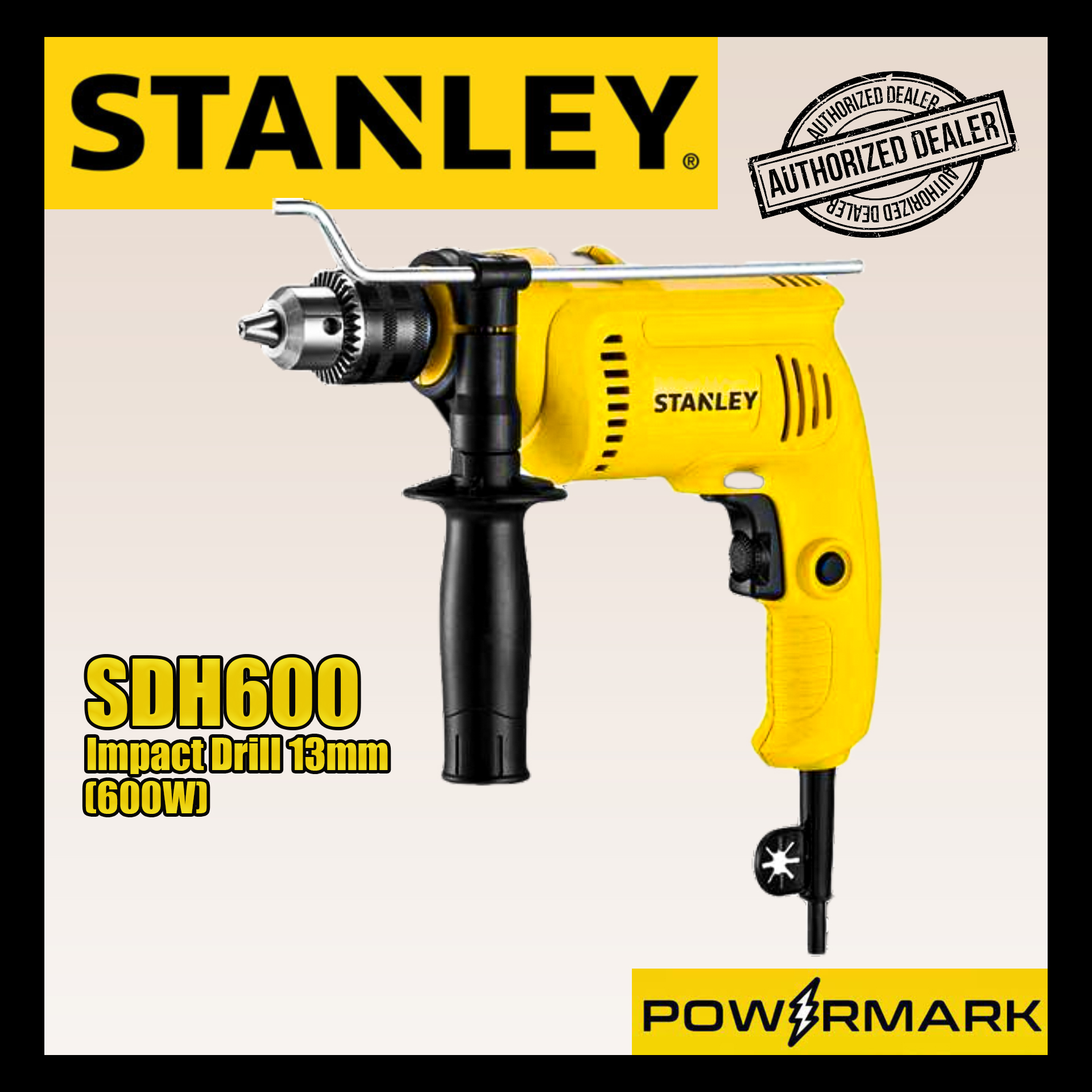 STANLEY SDH600 Impact Drill 13mm 600W POWERMARKJ SHD Lazada PH