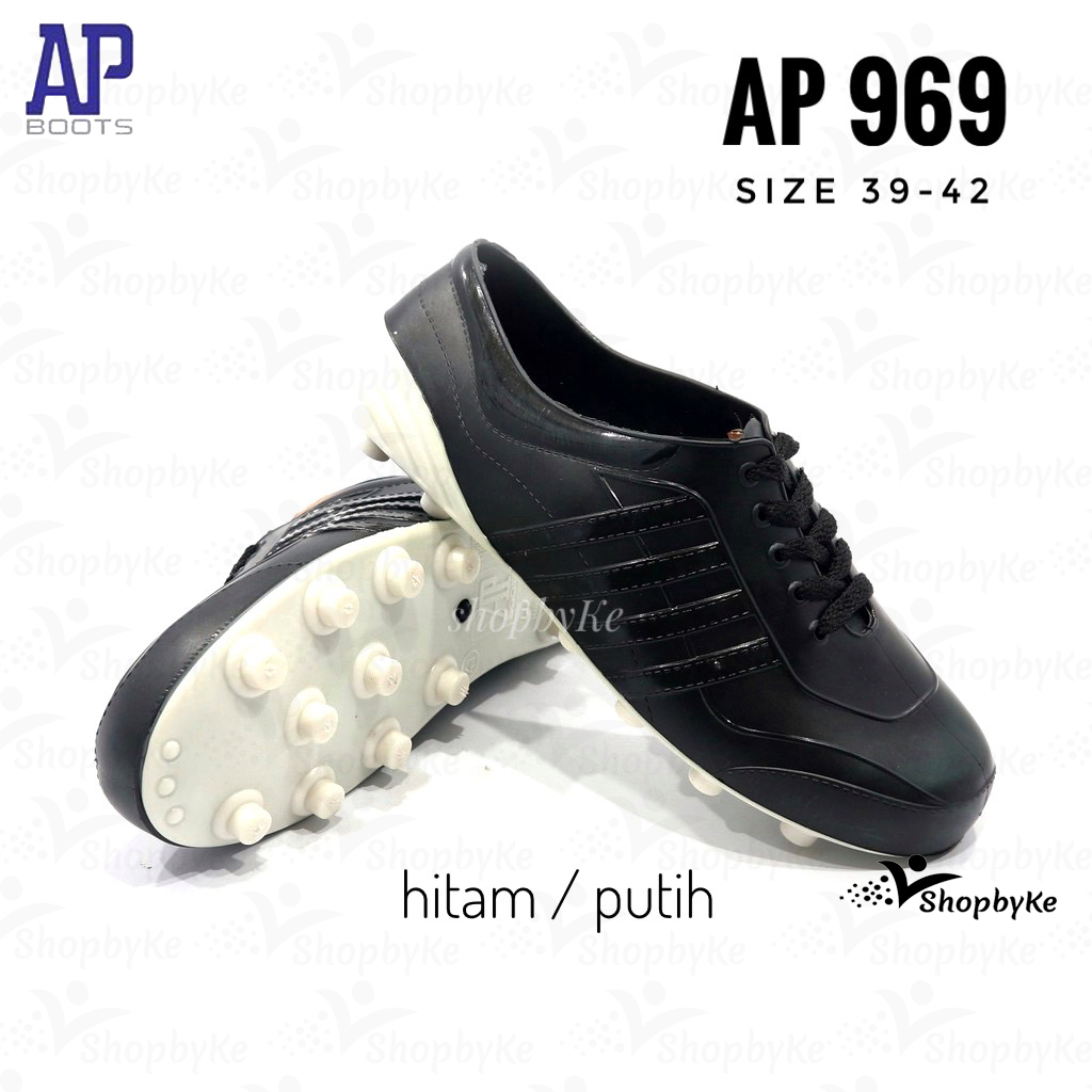 AP PUL BOLA 969 PUTIH SOL COKELAT AP PUL BOLA 969 HITAM SOL PUTIH