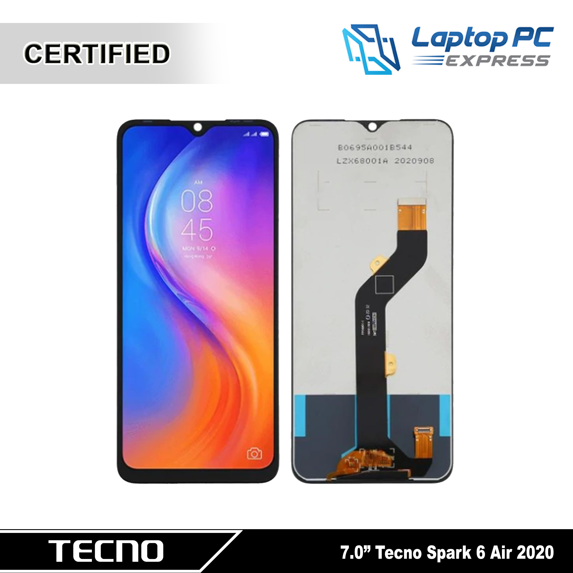 Inches Tecno Spark Air Lcd Screen With Digitizer Fully Assembly