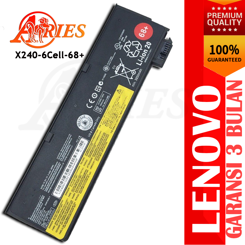 Baterai Battery Batre Laptop Lenovo Thinkpad X X X S T