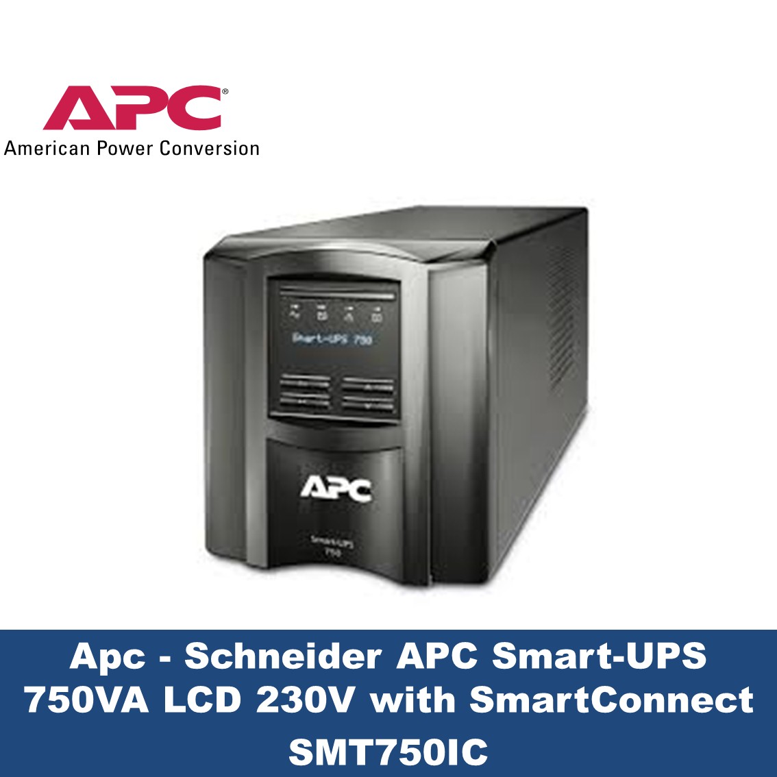 APC SMT750IC Smart UPS 750VA LCD 230V With SmartConnect Lazada Singapore