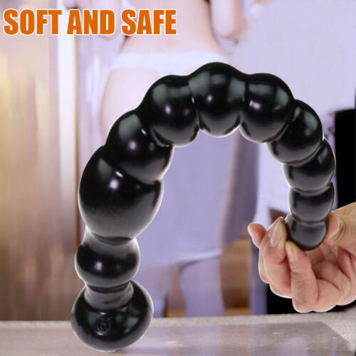 Privacy Packagingsoft Bendable Squeezable Extra Long Anal Beads Balls