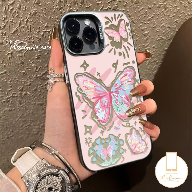 For Infinix Smart 7 6 5 8 Pro Plus POP8 Tecno Spark 20C GO 10C 10 20 Pro Camon 20 Hot 30i Hot 40i 9 30 11 10 Play Note 30 40 10 Pro 12 G96 Fantasy Butterfly Folding Bracket Case