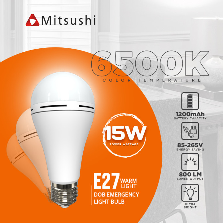 Enersign By Mitsushi Emergency Led Light Bulb As Lazada Ph