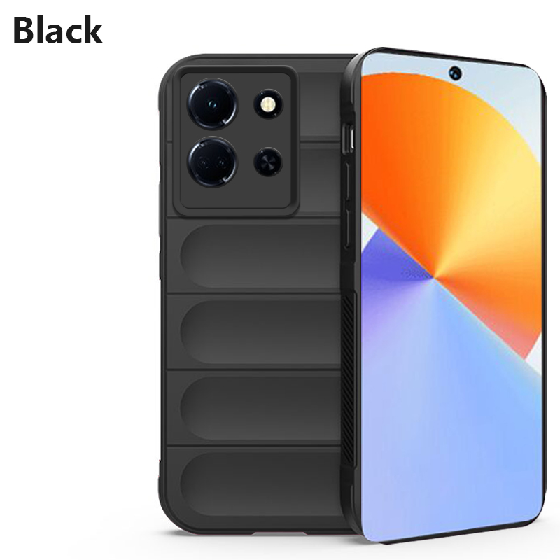 【Illusionary Shield】Sroof Case For Infinix Note 30 New liquid silicone case lens full wrapped skin feel solid color thickened non-slip anti-fall shock absorption Phone Case Back Cover