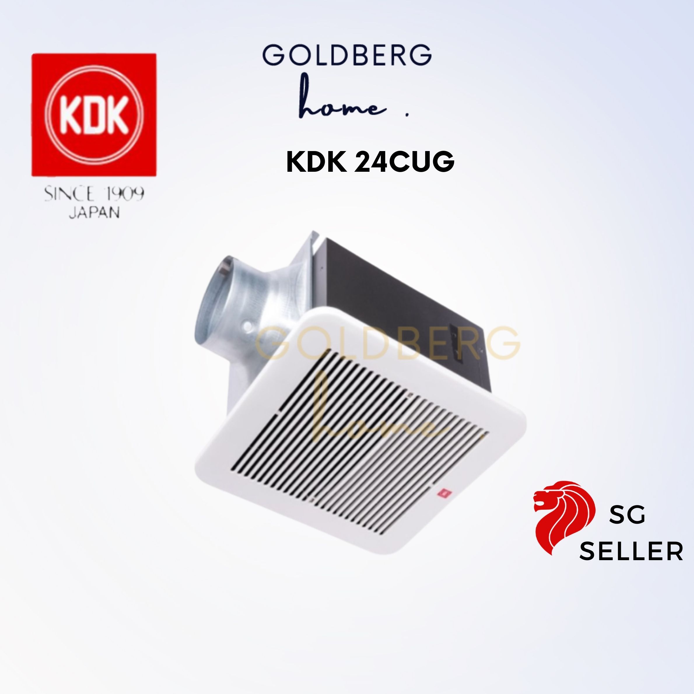 SG SELLER KDK 24 CUG New 24 CUH Ceiling Mount Exhaust Fan