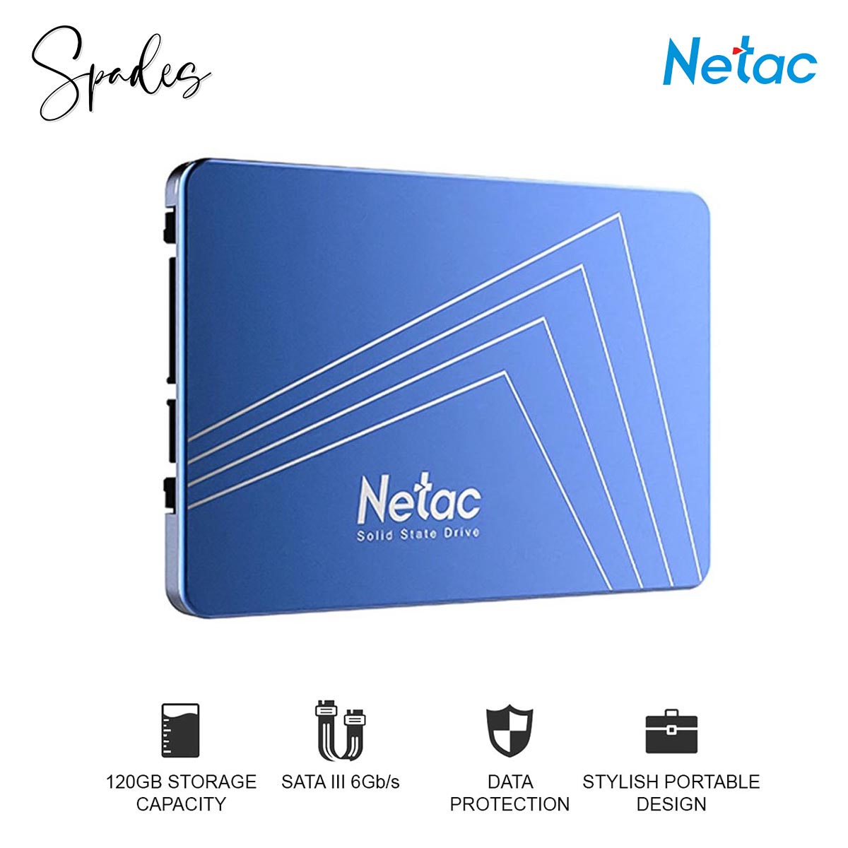 Netac SSD N535S 240GB 120GB 2 5 SATA III SSD External Solid State