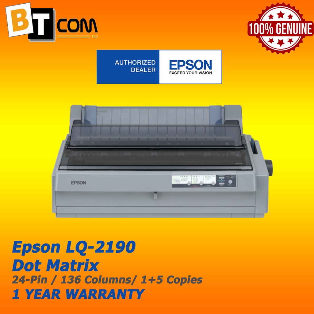 Epson Lq Dot Matrix Printer Lazada