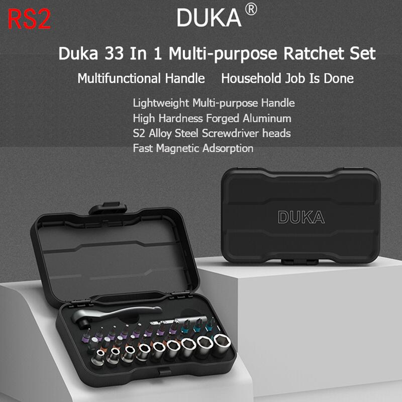 Xiaomi DUKA Screwdriver 33 In 1 Multi Purpose Ratchet Wrench S2