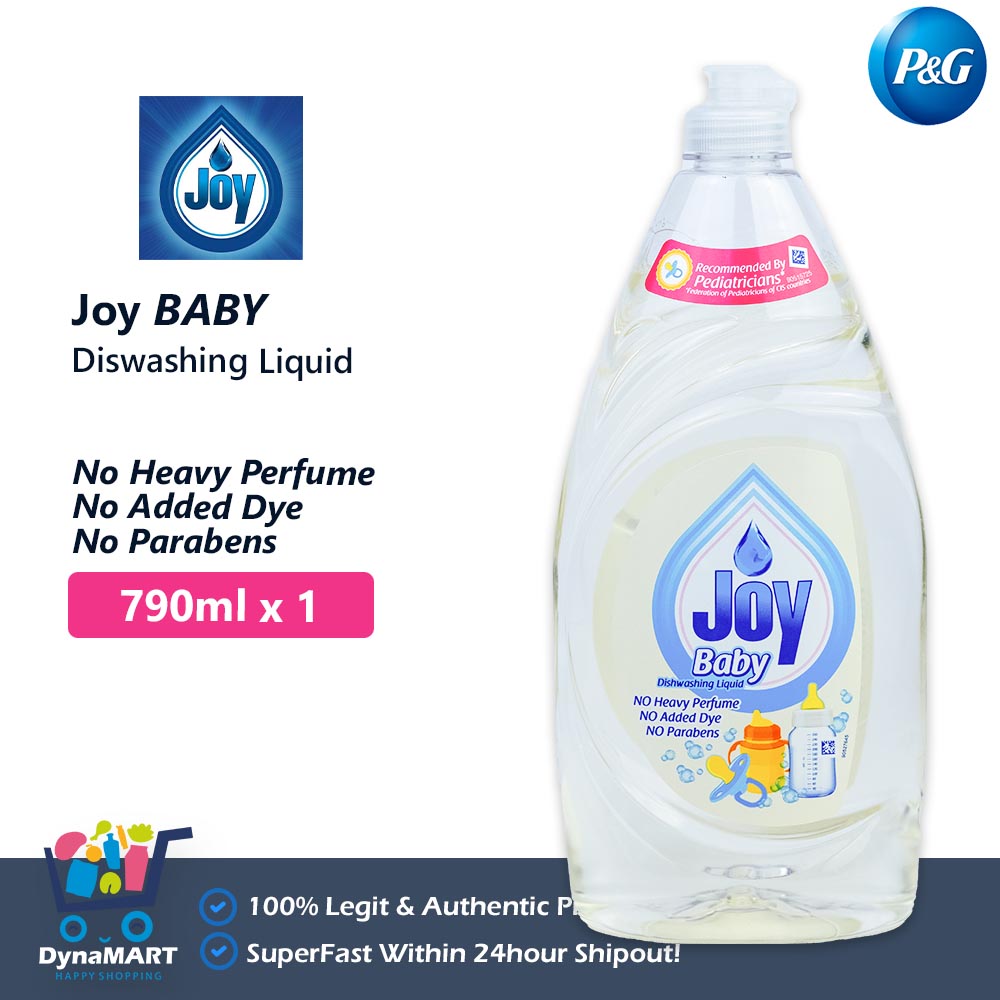 Joy Baby Dishwashing Liquid Concentrate 790ML No Heavy Perfume No Added