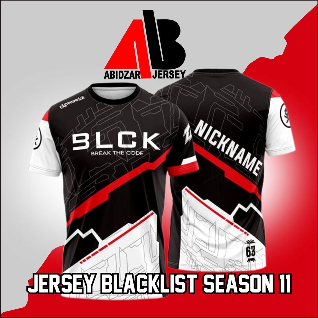 The Newest 2023 BLACKLIST INTERNATIONAL T Shirt JERSEY S11 2023 Free