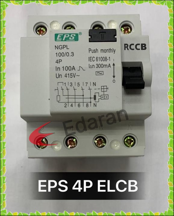 Eps A Pole Ma Elcb Rccb Sirim Approve Lazada