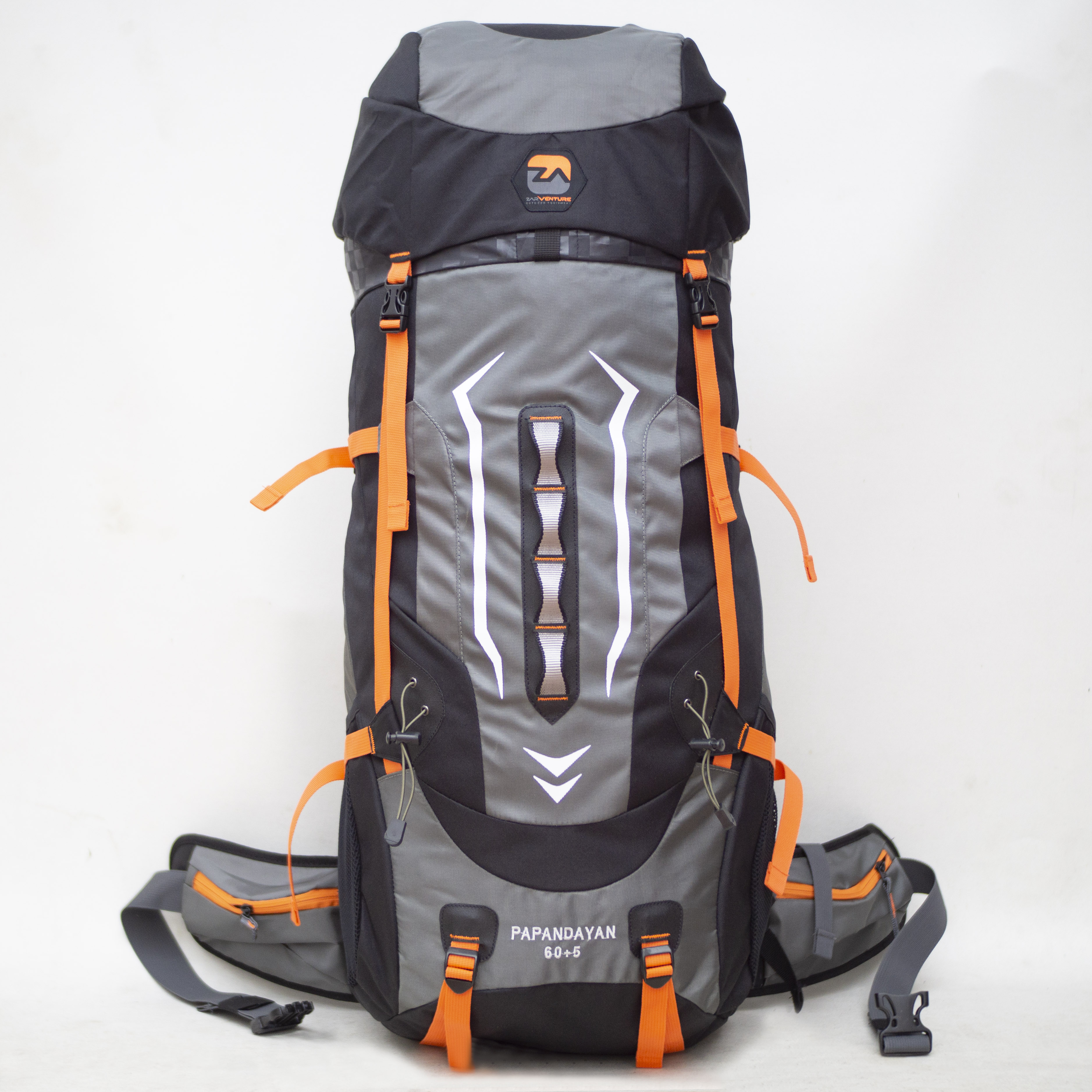 TAS GUNUNG HIKING CARRIER 60 UP TO 65 LITER ZARVENTURE SERI PAPANDAYAN