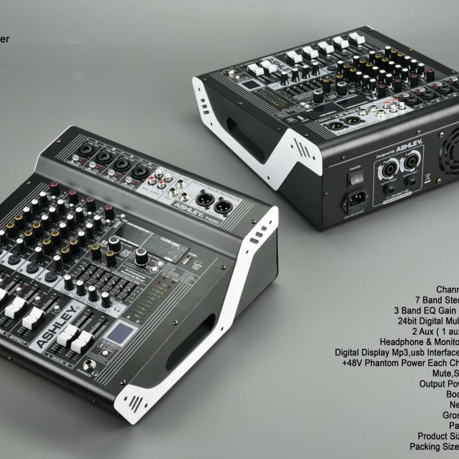 Power Mixer Ashley T400 Baru Lazada Indonesia