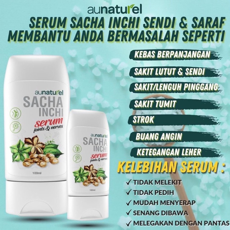 Serum Sacha Inchi Oil Au Naturel Original Hq Minyak Sacha Inchi