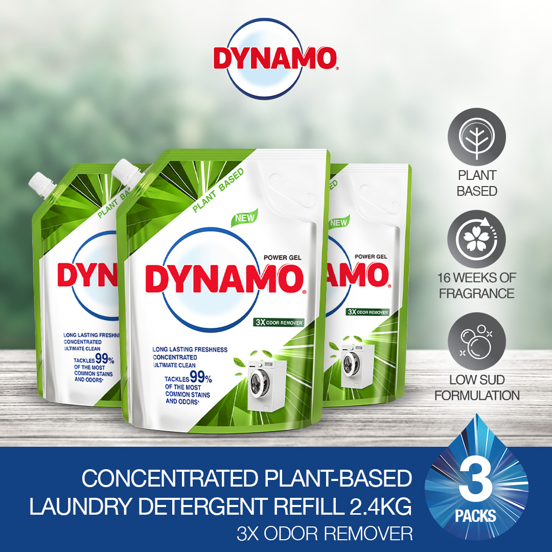 Dynamo Plant Based Laundry Liquid Detergent Refill Kg Kg X