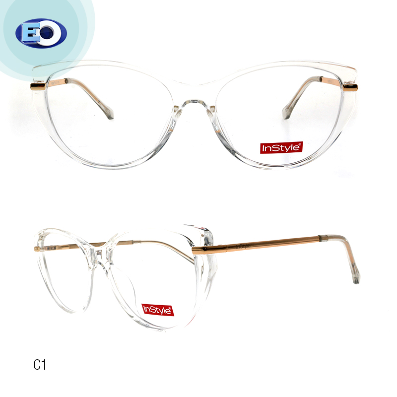 EO Instyle IN21005 Frame With Multicoated Lens Non Graded Eyeglasses