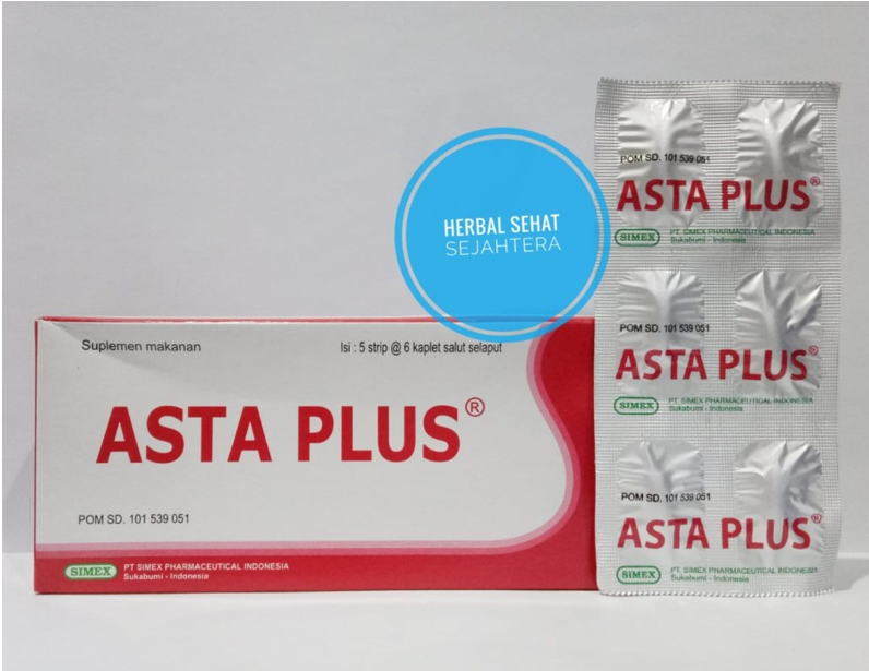 Asta Plus Asta Plus Asta Plus Tablet Terapi Penunjang Dan Peningkat