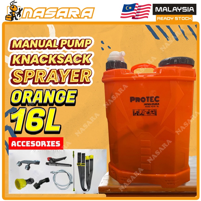 Nasara Manual Agricultural Litre Knapsack Pressure Sprayer