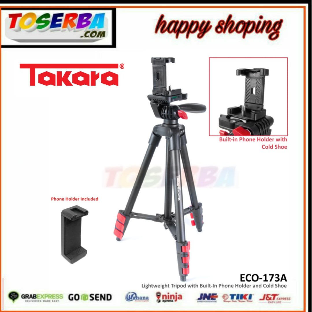 TAKARA ECO 173A Lightweight Tripod Lazada Indonesia