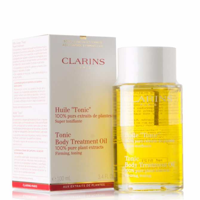 clarins body treatment oil - tonic (firming & toning) 100ml