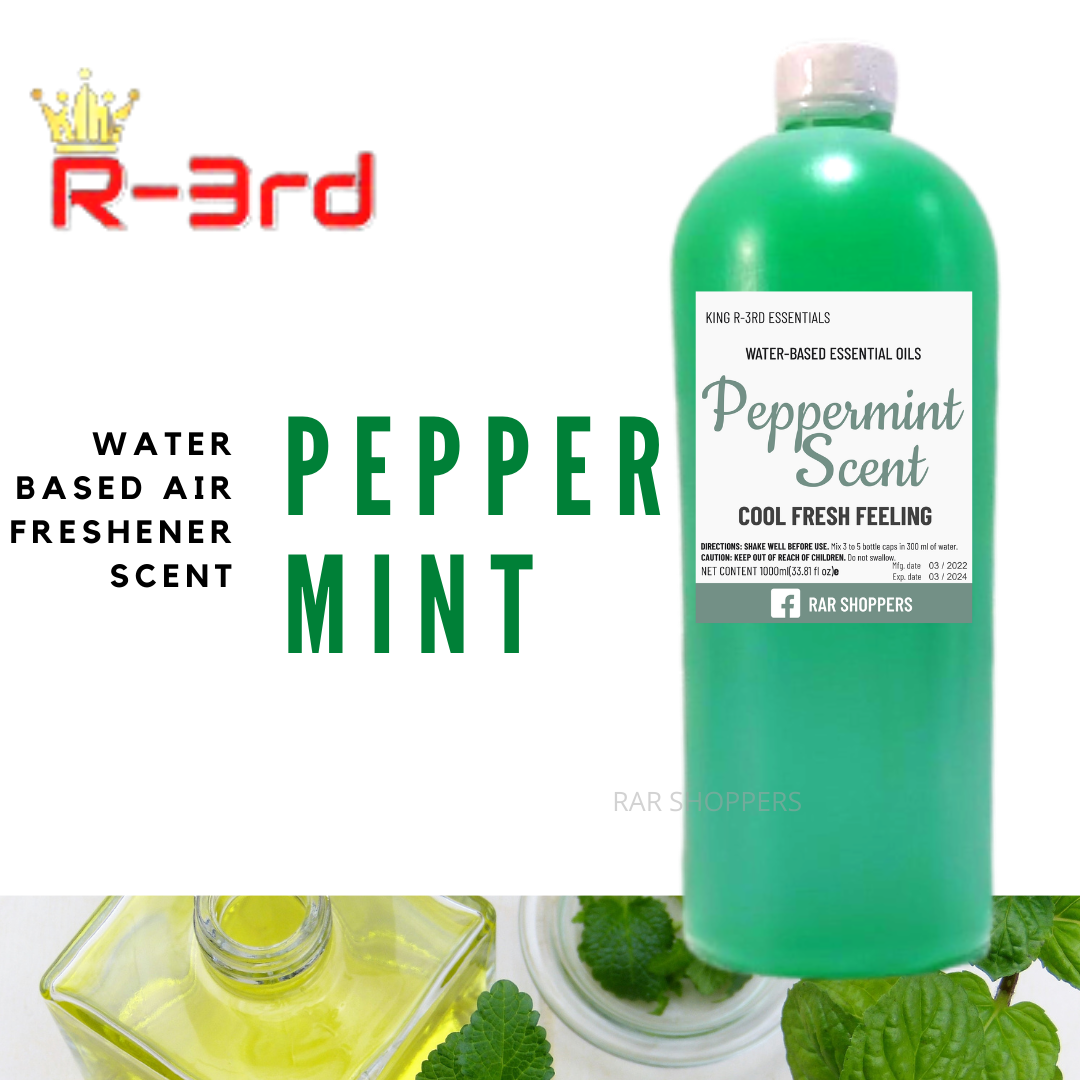 1 Liter Water Based Essential Oil With Peppermint Premium Scent Air