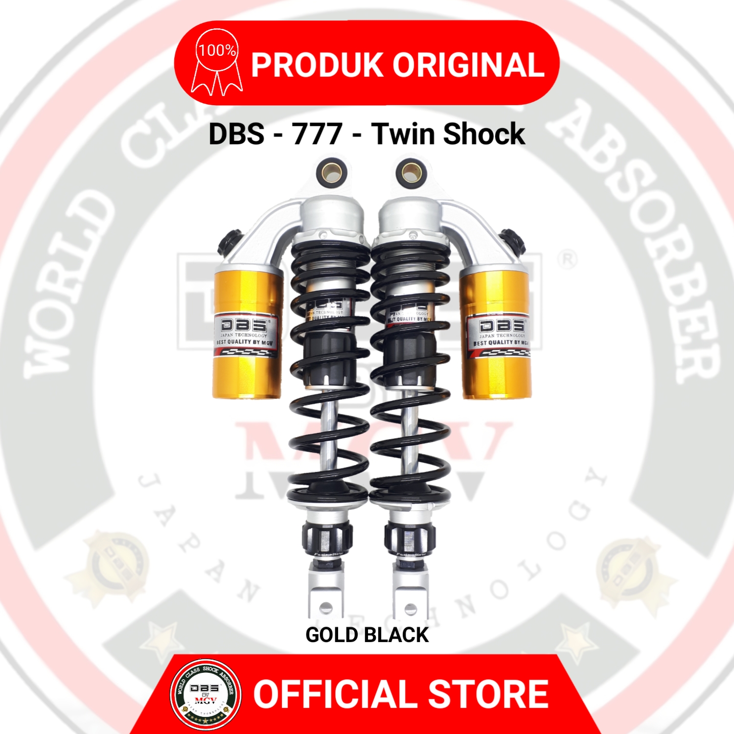 Shock Tabung DBS 777 KT SERIES YAMAHA AEROX 155 NEW NMAX 155 2020 UP