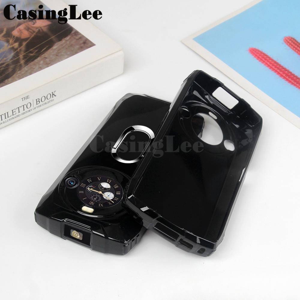 For Blackview BV9300 Pro Case Soft Silicone Matte Full Protector Shockproof Car Adsorb Holder Ring For Vivo Y58 5G Y38 Back cover Phone Cases