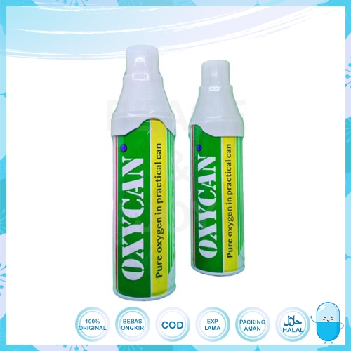 Oxycan Tabung Oksigen Cc Portable Untuk Pertolongan Pertama Sesak