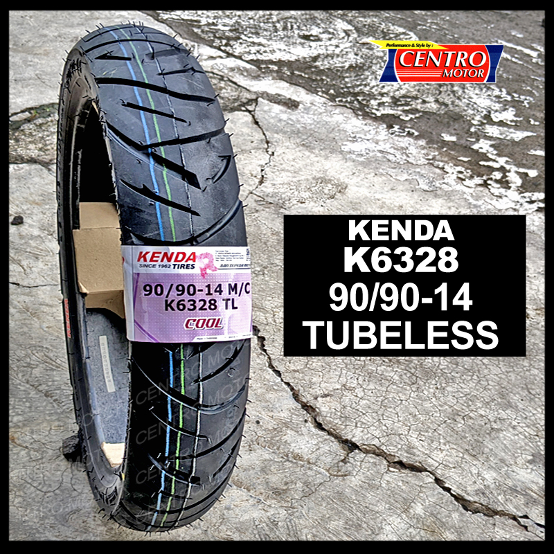 KENDA K6328 90 90 14 TUBELESS BAN MATIC RING 14 TUBELESS Lazada Indonesia