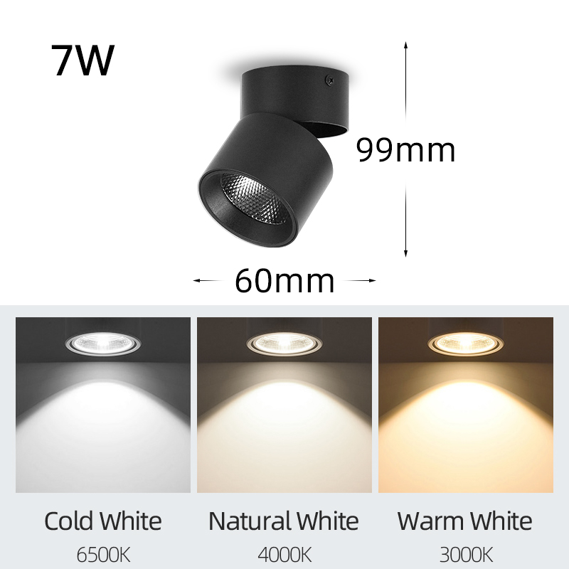 Chenben Led Tricolor Downlight W W W Foldable Spot Light V V