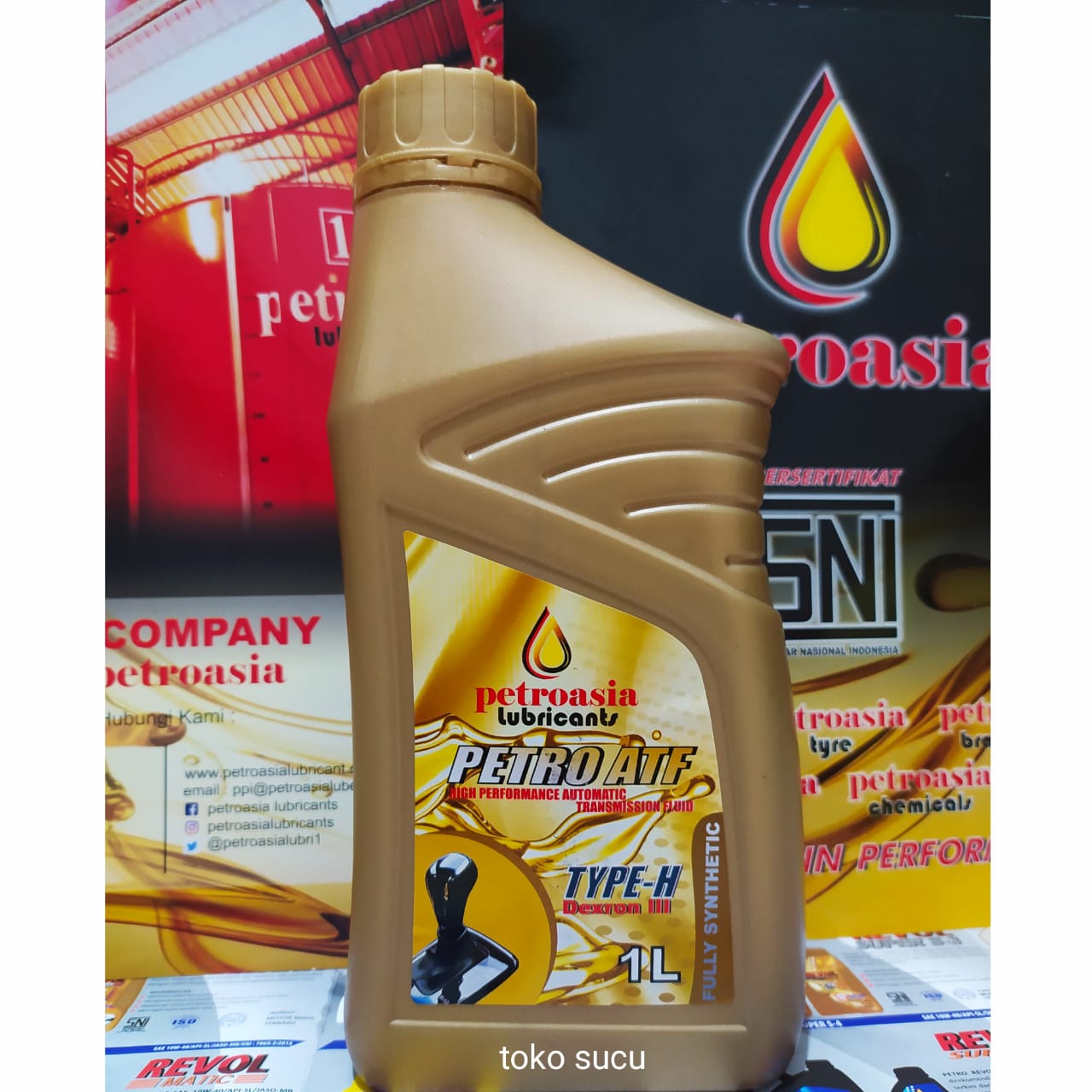 Oli Transmisi Matic Mobil Petro ATF Dextron III Type H Ukuran 1L