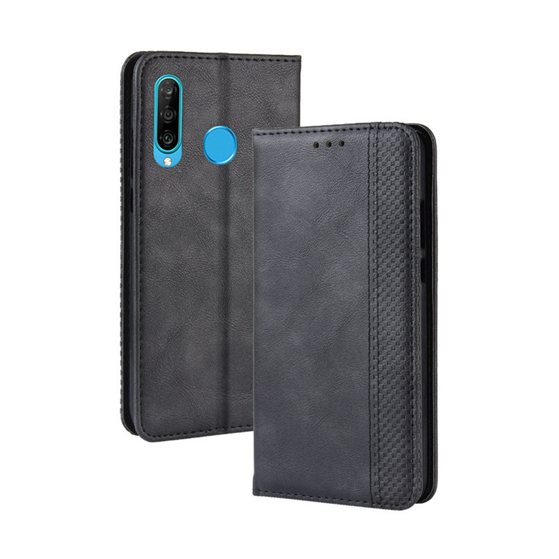 Huawei Honor 10i Case with Card Holder,Leather Wallet Case with Flip Card Slots, Kickstand & Magnetic Closure for Huawei Honor 10i