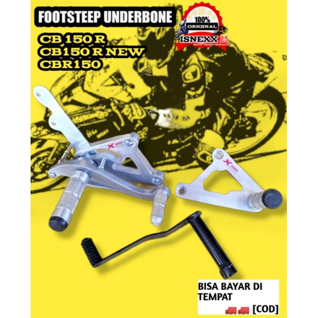 FOOTSTEP UNDERBON UNDERBONE HONDA CB150R UNDERBONE HONDA CB 150R NEW