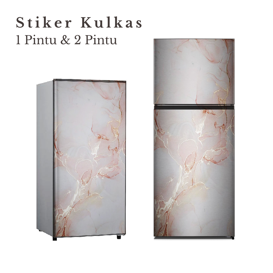 Stiker Kulkas Pintu Dan Pintu Motif Marmer Kode Lazada Indonesia